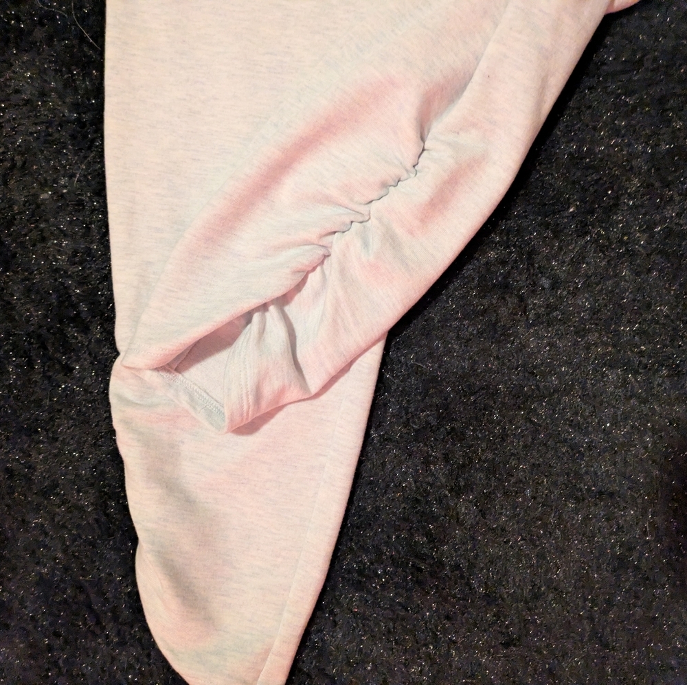 Haven Well Within Soft Lounge Pants – Light Gray/Blue Heather, Ruched Ankle - Picture 6 of 8